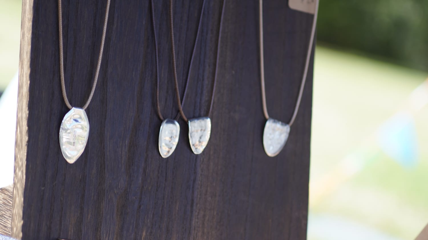 Engraved Bowl Pendant